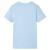 Tricou pentru copii, albastru deschis melanj, 140 GartenMobel Dekor