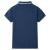Tricou polo pentru copii, albastru închis, 92 GartenMobel Dekor