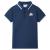 Tricou polo pentru copii, albastru închis, 116 GartenMobel Dekor