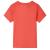 Tricou pentru copii cu mâneci scurte roșu deschis 116 GartenMobel Dekor