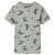 Tricou pentru copii, kaki deschis melanj, 116 GartenMobel Dekor