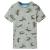 Tricou pentru copii, kaki deschis melanj, 116 GartenMobel Dekor