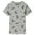 Tricou pentru copii, kaki deschis melanj, 128 GartenMobel Dekor