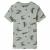 Tricou pentru copii, kaki deschis melanj, 140 GartenMobel Dekor