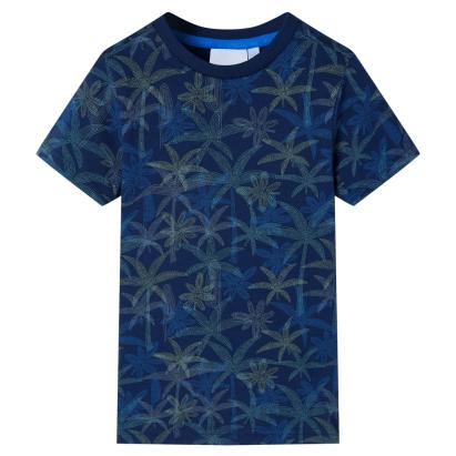 Tricou pentru copii, bleumarin, 116 GartenMobel Dekor
