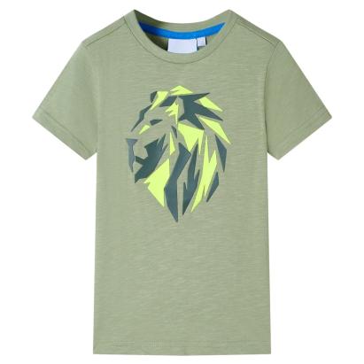 Tricou pentru copii, kaki, 104 GartenMobel Dekor