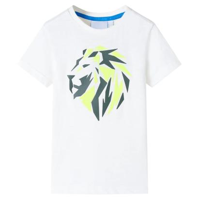 Tricou pentru copii, ecru, 92 GartenMobel Dekor