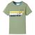 Tricou pentru copii cu mâneci scurte, kaki deschis, 140 GartenMobel Dekor