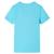 Tricou pentru copii cu mâneci scurte, turcoaz, 92 GartenMobel Dekor