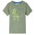 Tricou pentru copii cu mâneci scurte kaki deschis 116 GartenMobel Dekor