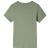 Tricou pentru copii cu mâneci scurte kaki deschis 128 GartenMobel Dekor