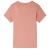 Tricou copii cu mâneci scurte portocaliu deschis 92 GartenMobel Dekor