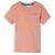 Tricou copii cu mâneci scurte portocaliu deschis 104 GartenMobel Dekor