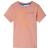 Tricou copii cu mâneci scurte portocaliu deschis 116 GartenMobel Dekor