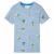Tricou pentru copii, albastru melanj, 116 GartenMobel Dekor
