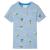 Tricou pentru copii, albastru melanj, 140 GartenMobel Dekor