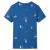 Tricou pentru copii, albastru închis melanj, 128 GartenMobel Dekor