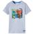 Tricou pentru copii, gri, 128 GartenMobel Dekor