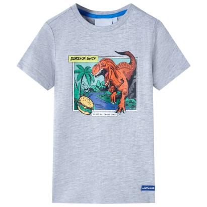 Tricou pentru copii, gri, 128 GartenMobel Dekor