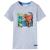 Tricou pentru copii, gri, 140 GartenMobel Dekor
