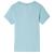 Tricou pentru copii, turcoaz deschis, 116 GartenMobel Dekor