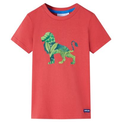 Tricou pentru copii, roșu, 128 GartenMobel Dekor