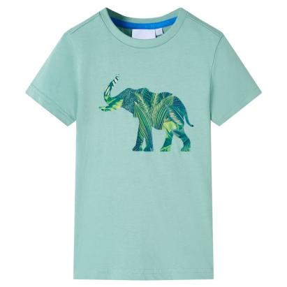 Tricou pentru copii, kaki deschis, 140 GartenMobel Dekor