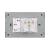 Priza Schuko + Universala Italiana cu Rama din Sticla LUXION, Standard Italian, 3M SmartElectro IntelligentHouse