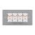 Intrerupator Mecanic 8 Posturi LUXION cu Rama din Sticla, Standard Italian, 4M SmartElectro IntelligentHouse