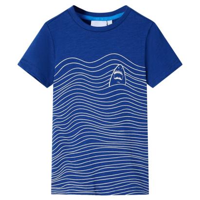 Tricou pentru copii, albastru închis, 92 GartenMobel Dekor