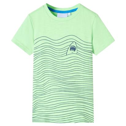 Tricou pentru copii, verde neon, 92 GartenMobel Dekor