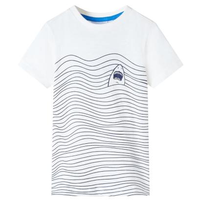 Tricou pentru copii, ecru, 128 GartenMobel Dekor