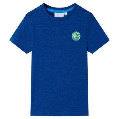 Tricou pentru copii, albastru închis, 116 GartenMobel Dekor