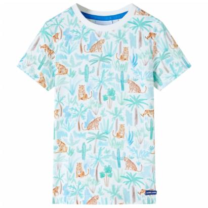 Tricou pentru copii, ecru, 116 GartenMobel Dekor