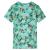 Tricou pentru copii, verde deschis melanj, 140 GartenMobel Dekor