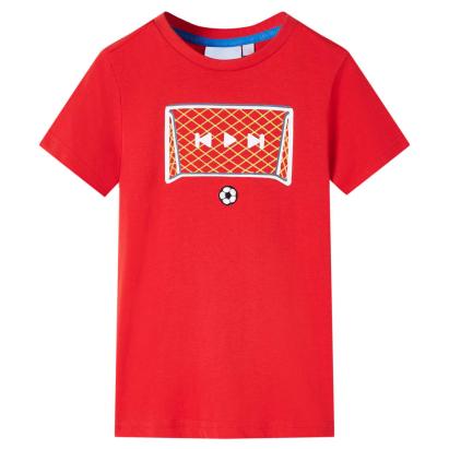Tricou pentru copii, roșu, 128 GartenMobel Dekor
