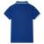 Tricou polo pentru copii, albastru închis, 92 GartenMobel Dekor