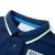 Tricou polo pentru copii, bleumarin, 104 GartenMobel Dekor