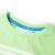 Tricou pentru copii, verde neon, 92 GartenMobel Dekor