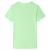 Tricou pentru copii, verde neon, 116 GartenMobel Dekor