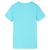Tricou pentru copii, albastru verzui, 140 GartenMobel Dekor