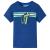Tricou pentru copii, albastru închis melanj, 92 GartenMobel Dekor