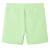 Pantaloni scurți pentru copii, verde fosforescent, 140 GartenMobel Dekor