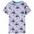Tricou pentru copii, gri melanj, 128 GartenMobel Dekor
