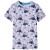 Tricou pentru copii, gri melanj, 140 GartenMobel Dekor