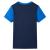 Tricou pentru copii, albastru și bleumarin, 116 GartenMobel Dekor