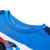 Tricou pentru copii, albastru și bleumarin, 128 GartenMobel Dekor