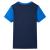 Tricou pentru copii, albastru și bleumarin, 128 GartenMobel Dekor