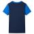 Tricou pentru copii, albastru și bleumarin, 140 GartenMobel Dekor