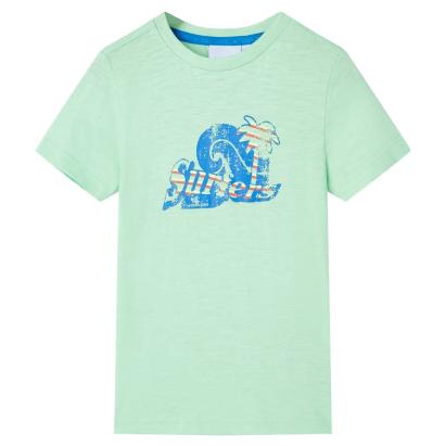 Tricou pentru copii, verde deschis, 92 GartenMobel Dekor